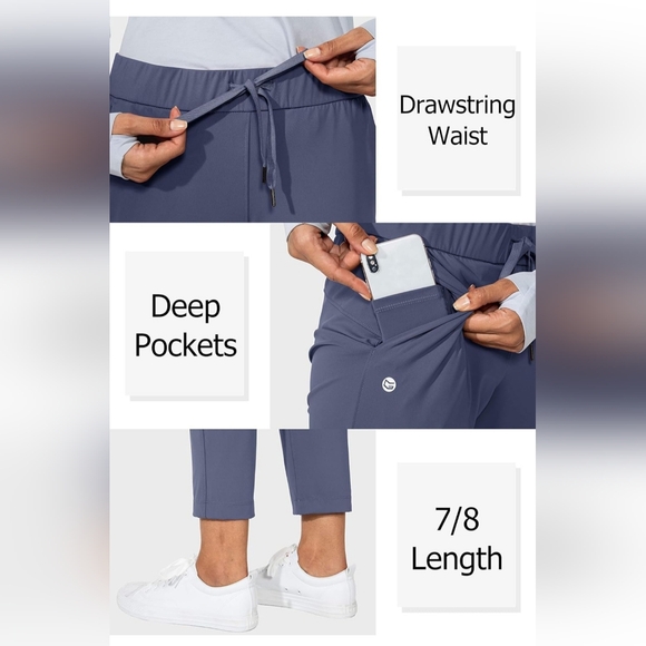 G Gradual Athletic Pants •Size Small •Color Dusty Blue - Picture 5 of 12